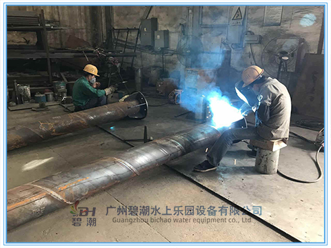 鋼結構車間一角